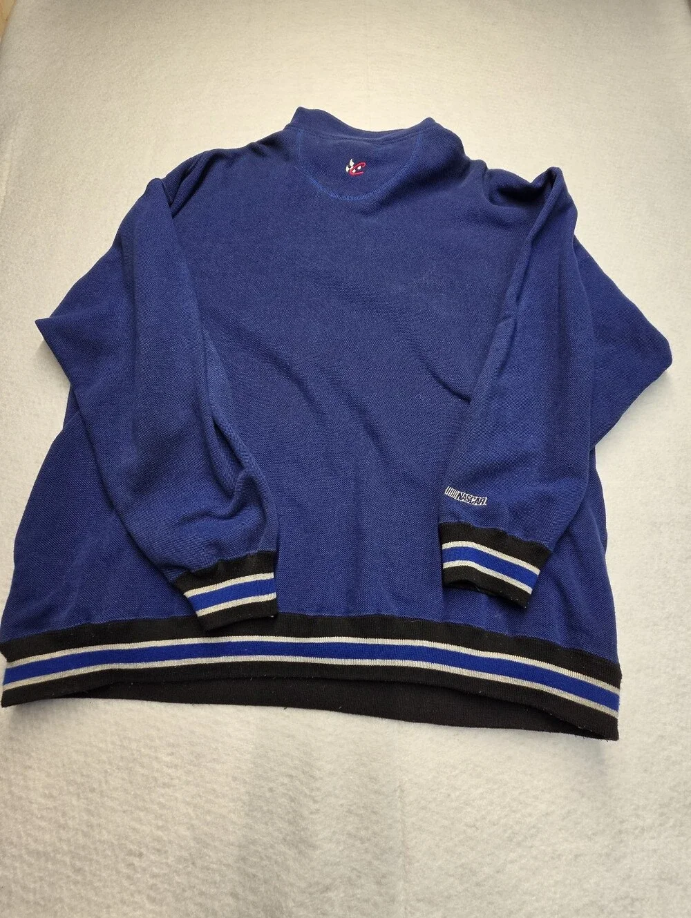 Vintage Nascar Jeff Gordon 24 Blue 1/4 Zip